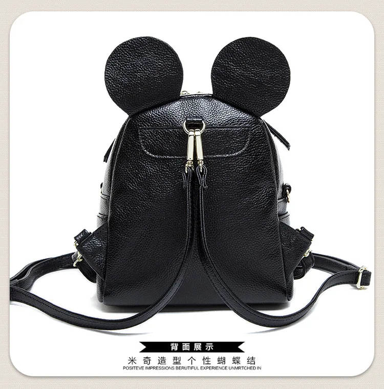 couro genuíno mochila feminina designers para adolescente alta qualidade saco viagem