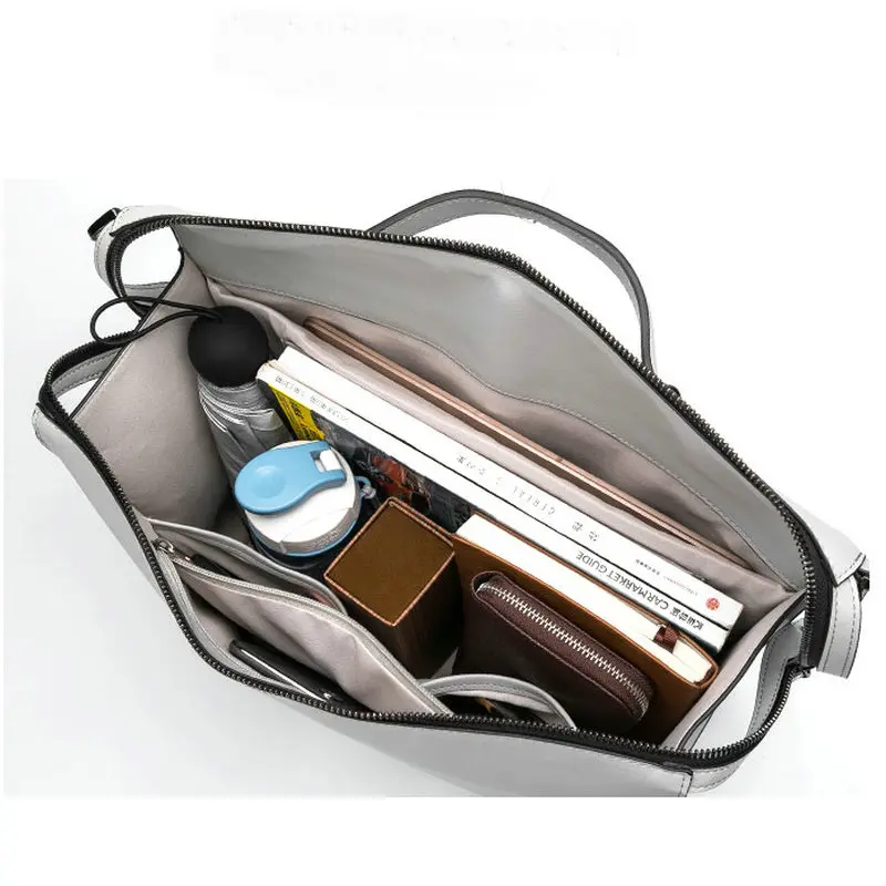 YINUO Женская искусственная кожа сумка портфель 14 дюймов Сумка для ноутбука водостойкая Съемная сумка через плечо слинг