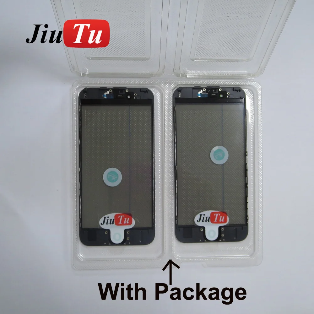 JiuTu для iPhone 6G 6S 7G 8G передняя стеклянная рамка с поляризатор пленки ОСА 4 в 1