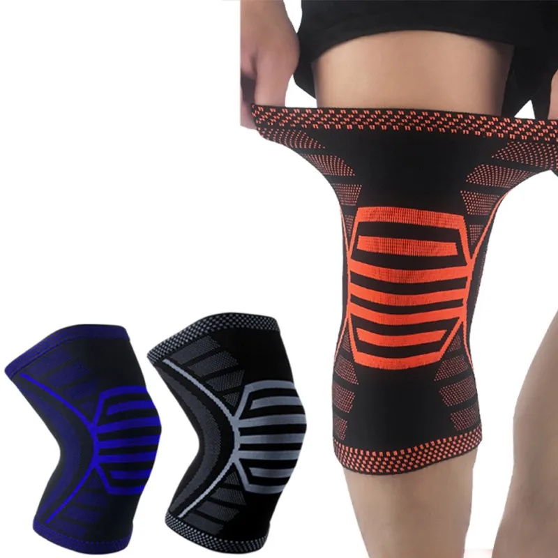 

Knee Brace, Compression Sleeve Knee Support for Arthritis Running Biking Basketball Joint Pain Relief Faster Injury Recovery