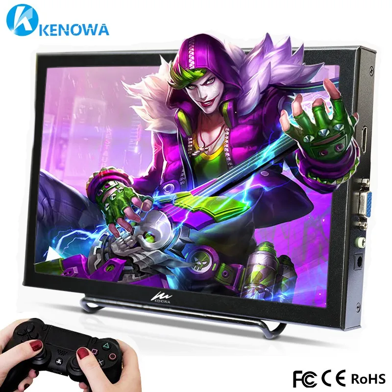 

10.1 inch 1920x1200 IPS lcd monitor for PS3/PS4/XBOx360 GAME with VGA/HDMI interface Computer Monitor PC Raspberry Pi 3+B 2B