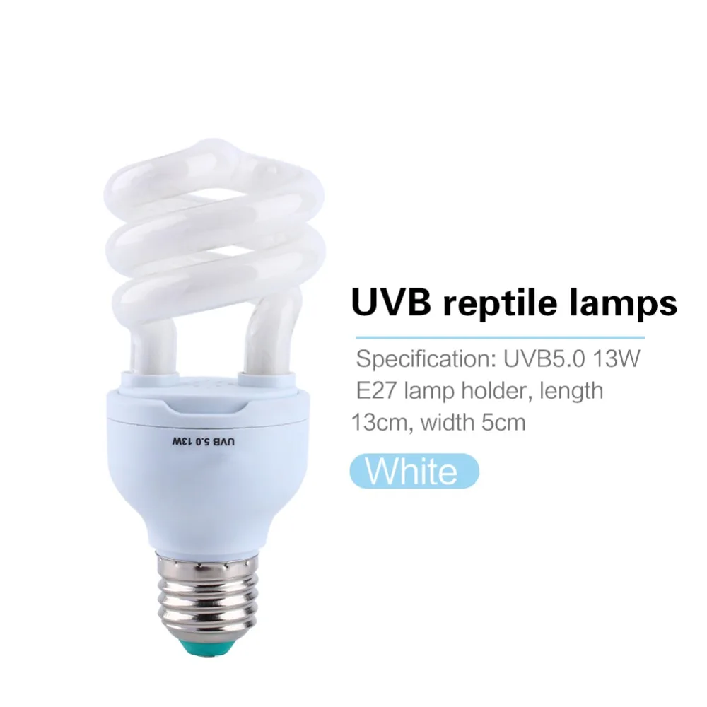 Компактная люминесцентная лампа для рептилий 220 В E27 5 0 уфв Уфа 13 Вт|lamp uva|uvb 10.0uvb lamp |