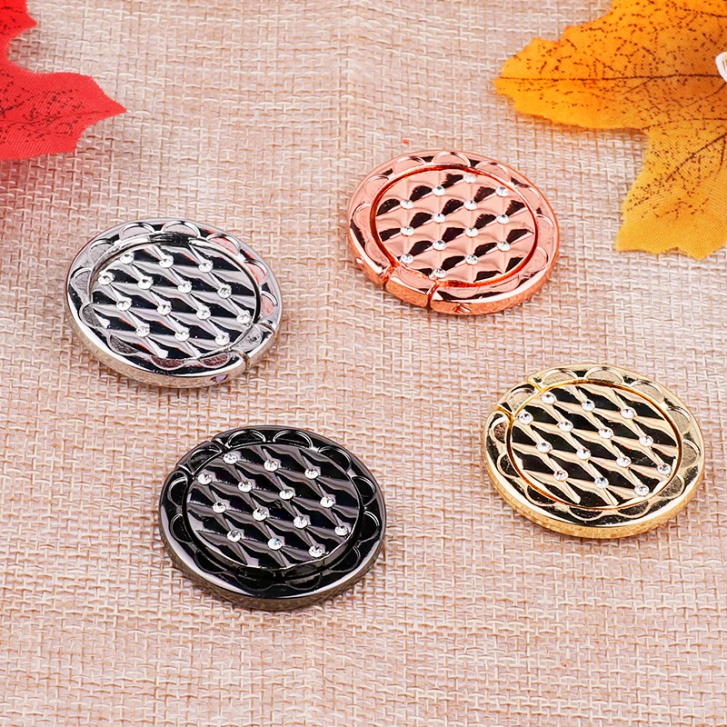 360 Smartphone Ring Holder Stand Diamond Grip Mount for Samsung Galaxy S8 S9 S10 Plus S10e Telephone Handphone Clip Accessories