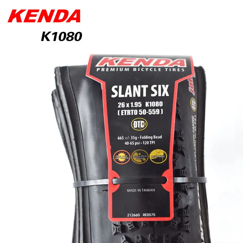 Велосипедная шина KENDA K1080 26 дюймов 26*1 95 складная для горного велосипеда стальная