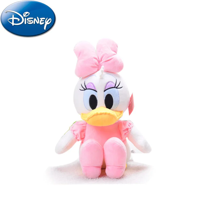 Disney подлинный авторизованный мультяшный плюшевый Кукла Дональд Дак шелковая
