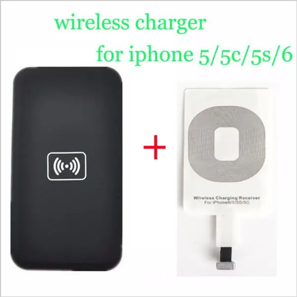 

Portable Qi Wireless Charging Kit Charger Adapter Receptor Pad Coil Receiver For iPhone 5 5c 5s 6 6s 7 7Plus 8 8Plus iPhoneX XS