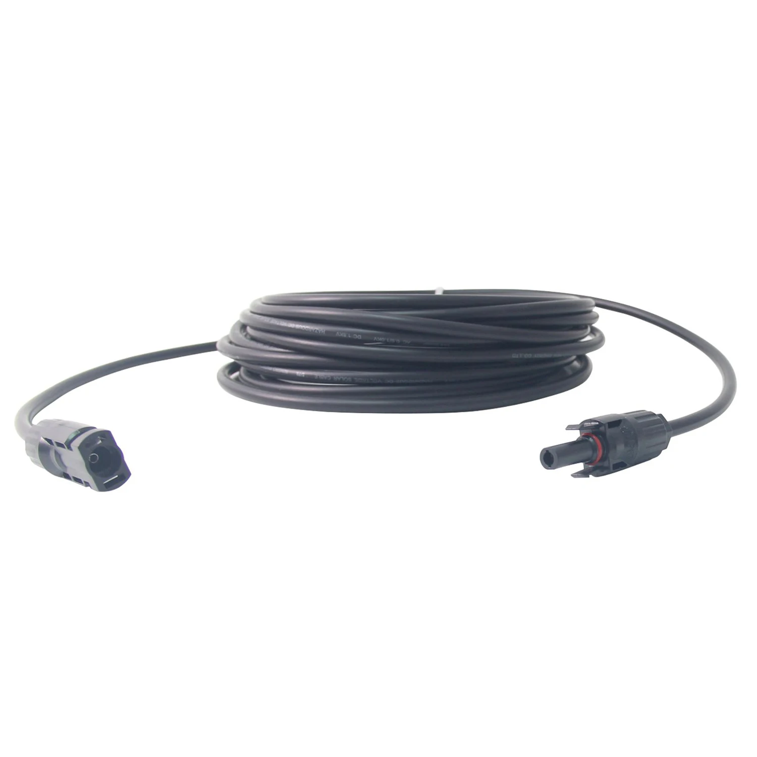 

Wholesale 1pack 25ft AWG 10 Double Layer MC4 PV Solar Cable Extension for Solar Panels with Solar Male and Female Connector