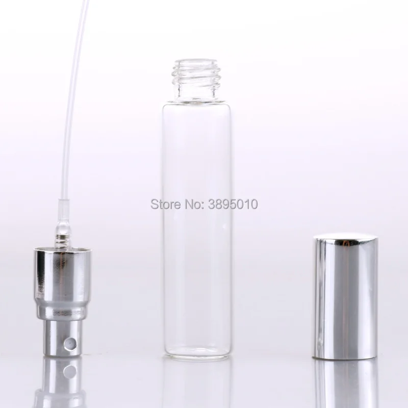 15ML 빈 유리 향수 스프레이 병 작은 화장품 용기 바이알 리필 분무기 포장 F487
