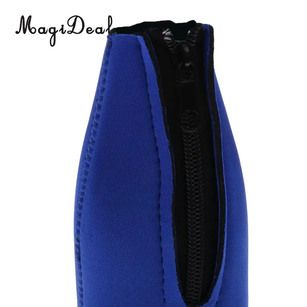 MagiDeal 4pcs/Lot Neoprene Beer Bottle Cooler Beverage Sleeve Holder Hens Night Party Favour Blue