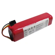 5200mAh Replacement Battery for Xiaomi Robot Vacuum Cleaner Mi Sweeper Li-Ion Lithium 18650 Rechargeable Accumulator+Track Code 5200mAh Replacement Battery for Xiaomi Robot Vacuum Cleaner Mi Sweeper Li-Ion Lithium 18650 Rechargeable Accumulator+Track Code