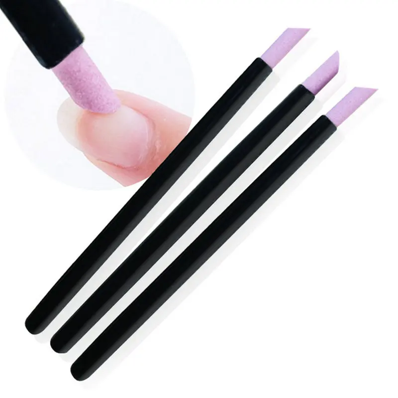 

New Unique Stone Nail File Professional Cuticle Remover Trimmer Buffer Pedicure Manicure Nail Art Tools For Women makeup tools