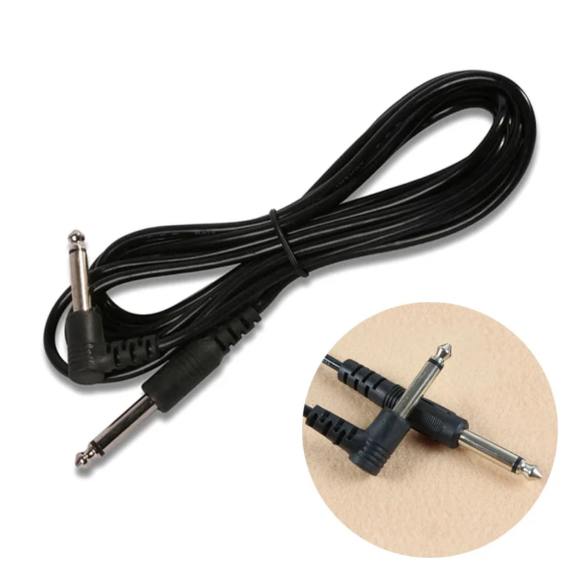 

New Electric Guitar Amp Cable Lead Instrument Audio 6.35mm 1/4" Male M/M Cable Line LMH66
