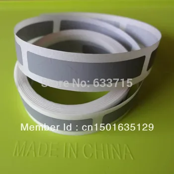 

size 6mm * 30mm USD25/2000 pieces scratch off card label with high quality