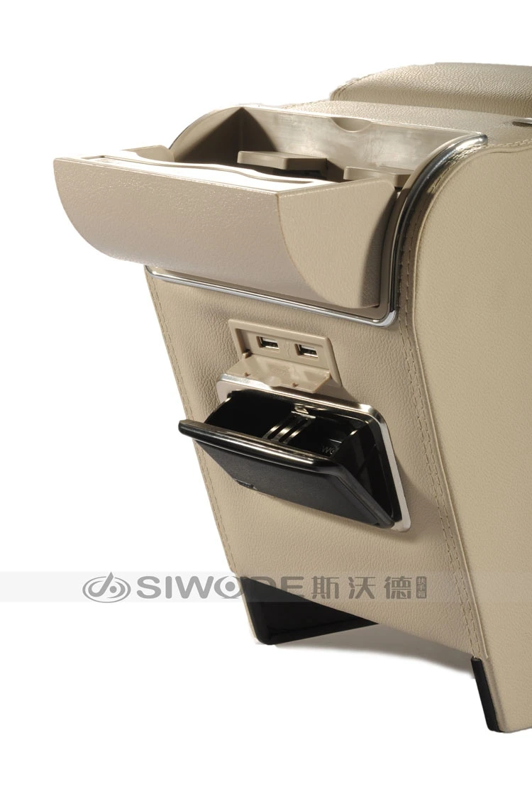 Деревянный удар специальный автомобиль подлокотник коробка USB Выдвижной подстаканник крышку Seward S3 электронная версия