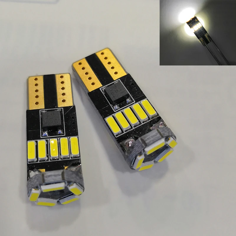 2X автомобиля T10 W5W 194 4014 15 SMD светодиодный парковка Тюнинг автомобилей