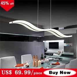 40 см 60 см 80 см современные подвесные светильники для гостиной столовой круглые кольца акриловый алюминиевый корпус светодиодный потолочный светильник