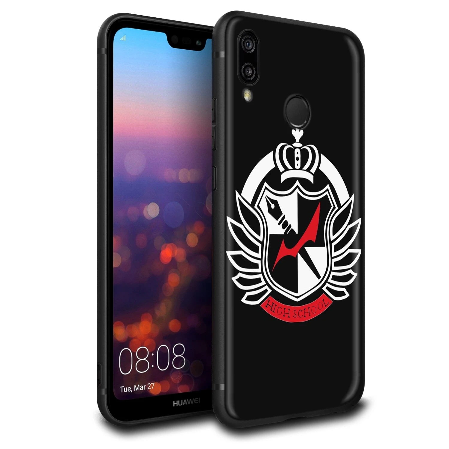 Чехол Lavaza Kumamon Danganronpa Monokuma для Huawei P30 P20 P10 P9 P8 Mate 20 10 Pro Lite P Smart 2017|Бамперы| |