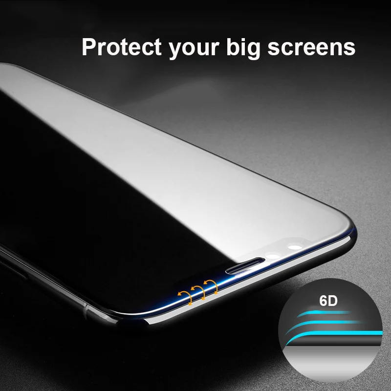 Suntaiho 6D Tempered Glass For iPhone X Screen Protector for iphone Xs Max XR Full Protective Glass For iPhone X Glass film Suntaiho 6D Tempered Glass For iPhone X Screen Protector for iphone Xs Max XR Full Protective Glass For iPhone X Glass film