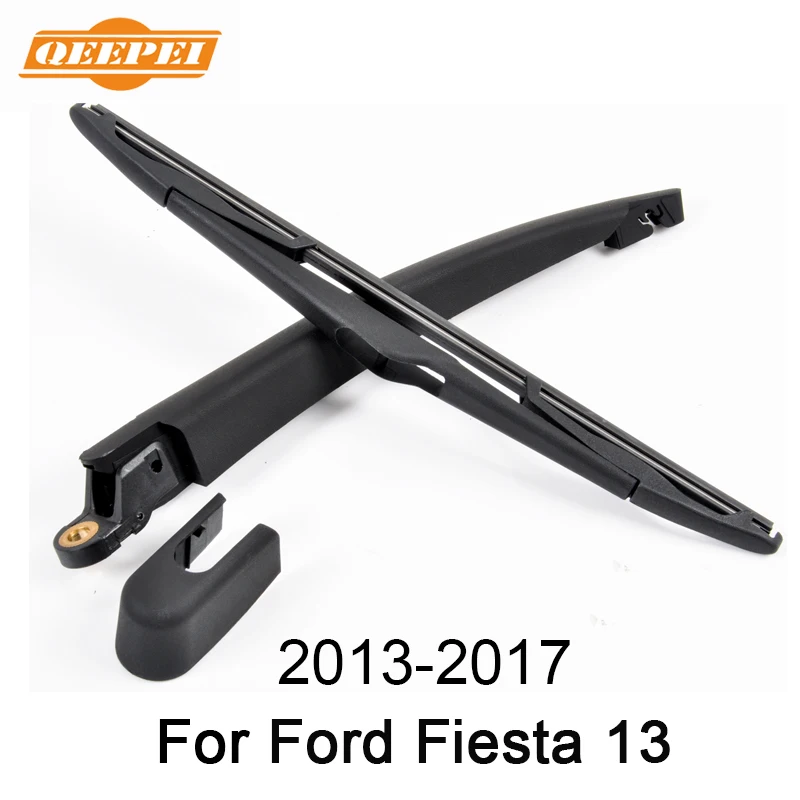 Qeepei 12'' Rear Wiper Arm And Blade For Ford Fiesta 13 20132017 High Quality Natural Rubber
