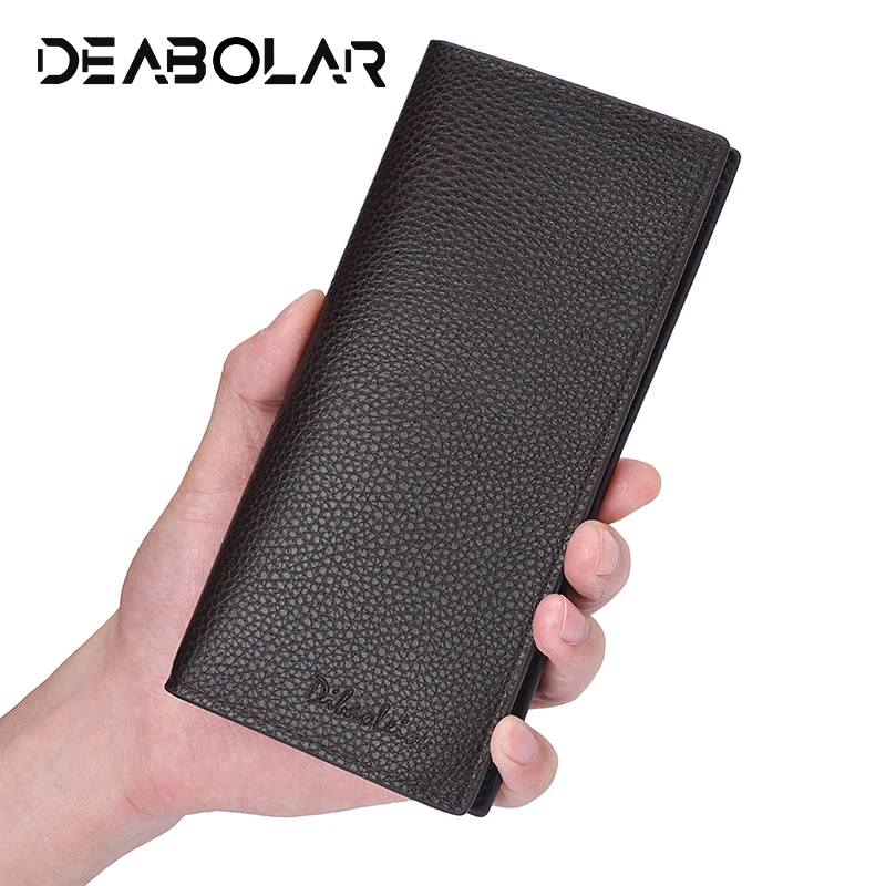

Fashion 2019 Men Wallets Long section Ultra-thin Money Clip Credit Card Large Capacity quality pu Individual ID