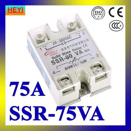 

SSR-75VA Resistance Regulator single phase solid state relay SSR 75VA