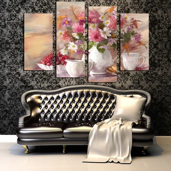 

Still Like Wall Painting Flower Canvas Wall Art Modern Printed Stil Life Home Decoration For Living Room Unframed