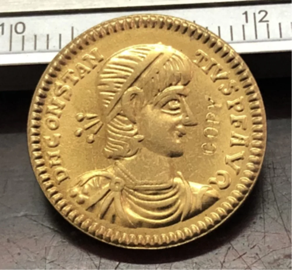 

352-361 Years 1 Solidus-In the name of Constantius II Copy Coin