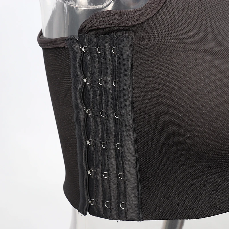 Strengthen Bandage Short Corset Top Women Lesbian Cosplay Bustier Shaper Chest Breast Binder Transboy Vest Shirt Underwear S-4XL