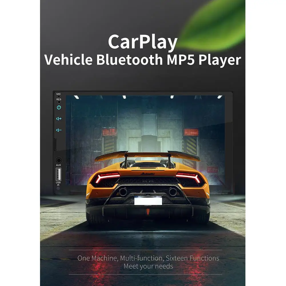 Dragonpad " HD Автомобильный стерео радио USB ссылка для Apple CarPlay мультимедийный плеер автомобильные электрические принадлежности