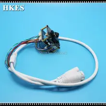 HKES 4pcs/lot HD 1280*720P POE IP Cam Indoor CCTV Camera module wide angle 3.7mm lens