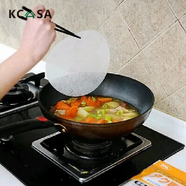 KCASA 12 шт. абсорбционная бумага для кухонного масла пищевой фильтр здоровья