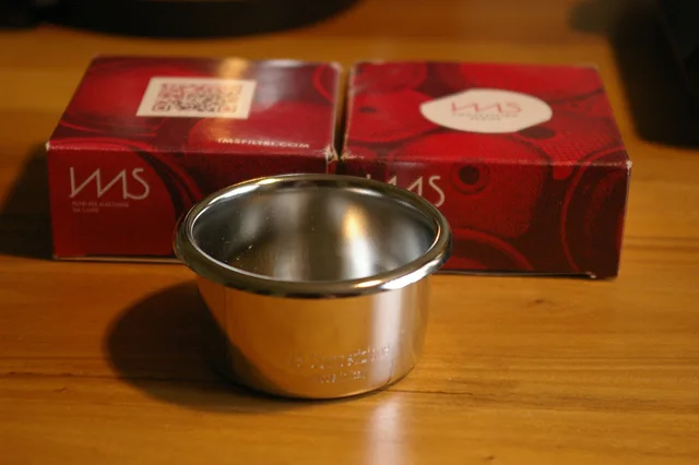 Best Price FeiC 1pc Professional Italian original IMS coffee filter 21g powder Diameter 53mm for espresso machine handle for barista