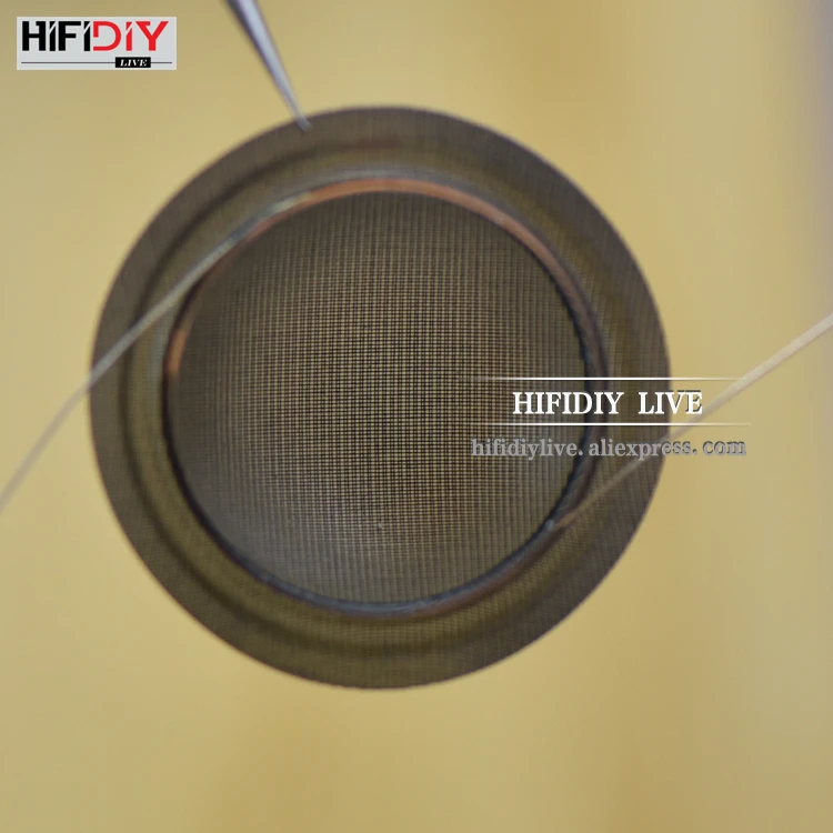 HIFIDIY LIVE 1 дюймов 1,1 ''28 мм твитеры звуковая катушка мягкая Прозрачная Шелковая мембрана ВЧ запчасти для ремонта динамика 8ohm 15W