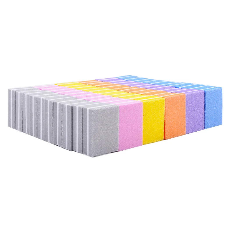 Arquivo de Unha Ferramentas para Mini Arquivos da Arte para Unhas Esponja Lixa Polimento Buffers Cutícula Removedor Manicure 100 Pçs - 180 3 100 pçs arquivo de unha esponja 100