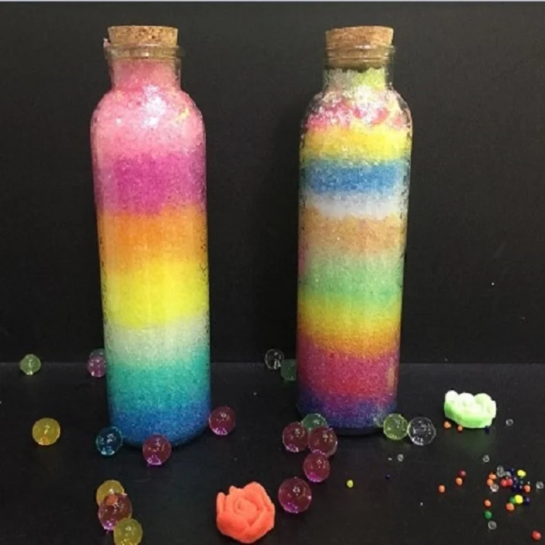 

5000pcs/bag Crystal Soil Hydrogel Gel Polymer Water Beads Flower/Wedding/Decoration Maison Growing Water Balls Big Home Decor