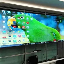 2 дюймов* 3 шт. 55 светодио дный LED HD панель мониторы 0 мм ободок сращены ЖК дисплей видеостена для театр studio