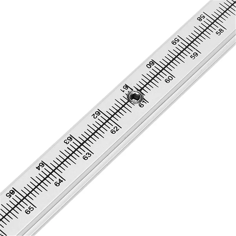 

1000mm with Scale T-track T-slot Miter Track Jig Fixture Slot for Router Tabl Suitable for woodworking