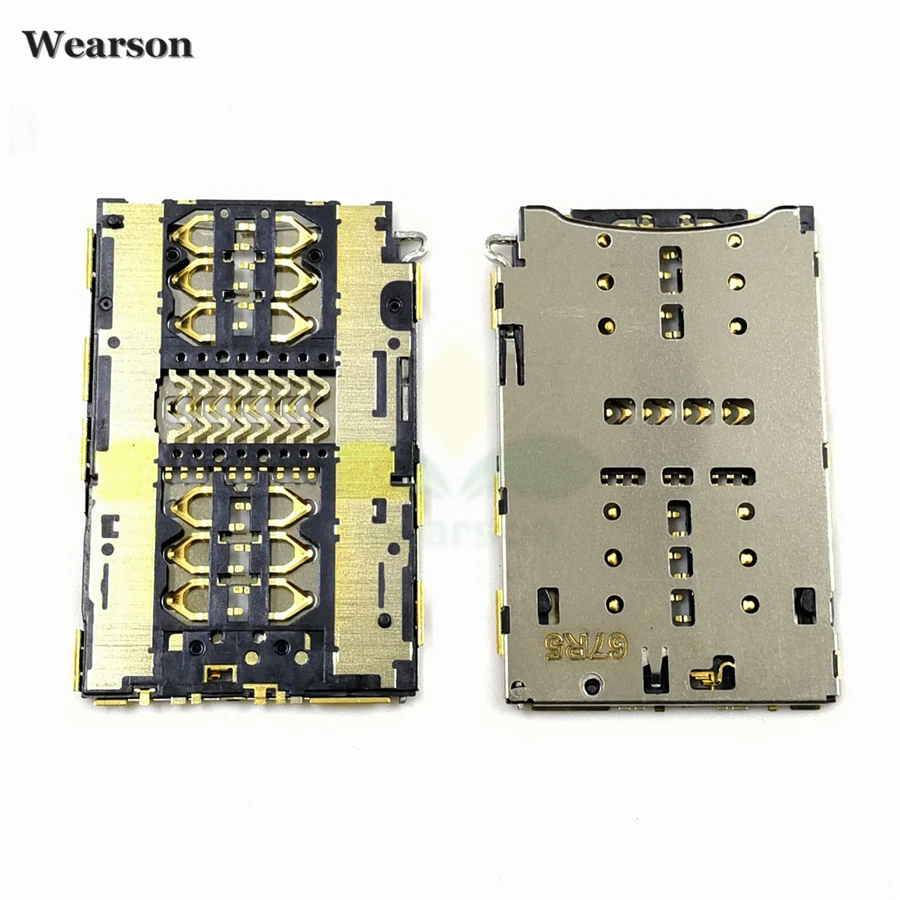 For Huawei Honor 6X BLN AL10 BLN TL00 Sim Card Slot New 6X Sim Card