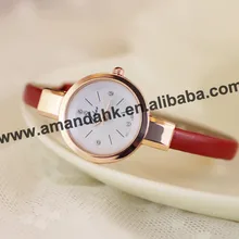 Yuhao, распродажа, высококачественные часы на кожаном ремешке со стразами, женские модные милые наручные часы, роскошные кожаные маленькие часы