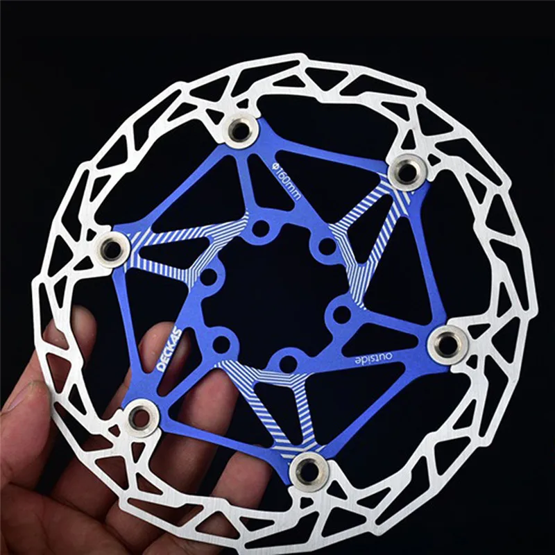 

Ultra-light MTB Mountain Bike Cycling Brake Disc Float Floating Pads 160mm 6 Bolt Rotors Parts Cycling Accessories