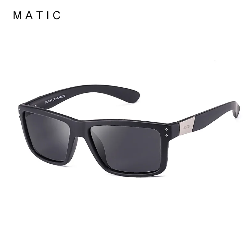Солнцезащитные очки квадратной формы uv400 MATIC для мужчин и женщин классические