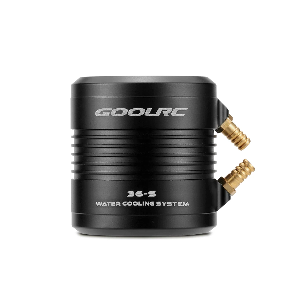 

Original GoolRC Aluminum 36-S Water Cooling Jacket Cover for 3660 3670 RC Boat Brushless Motor