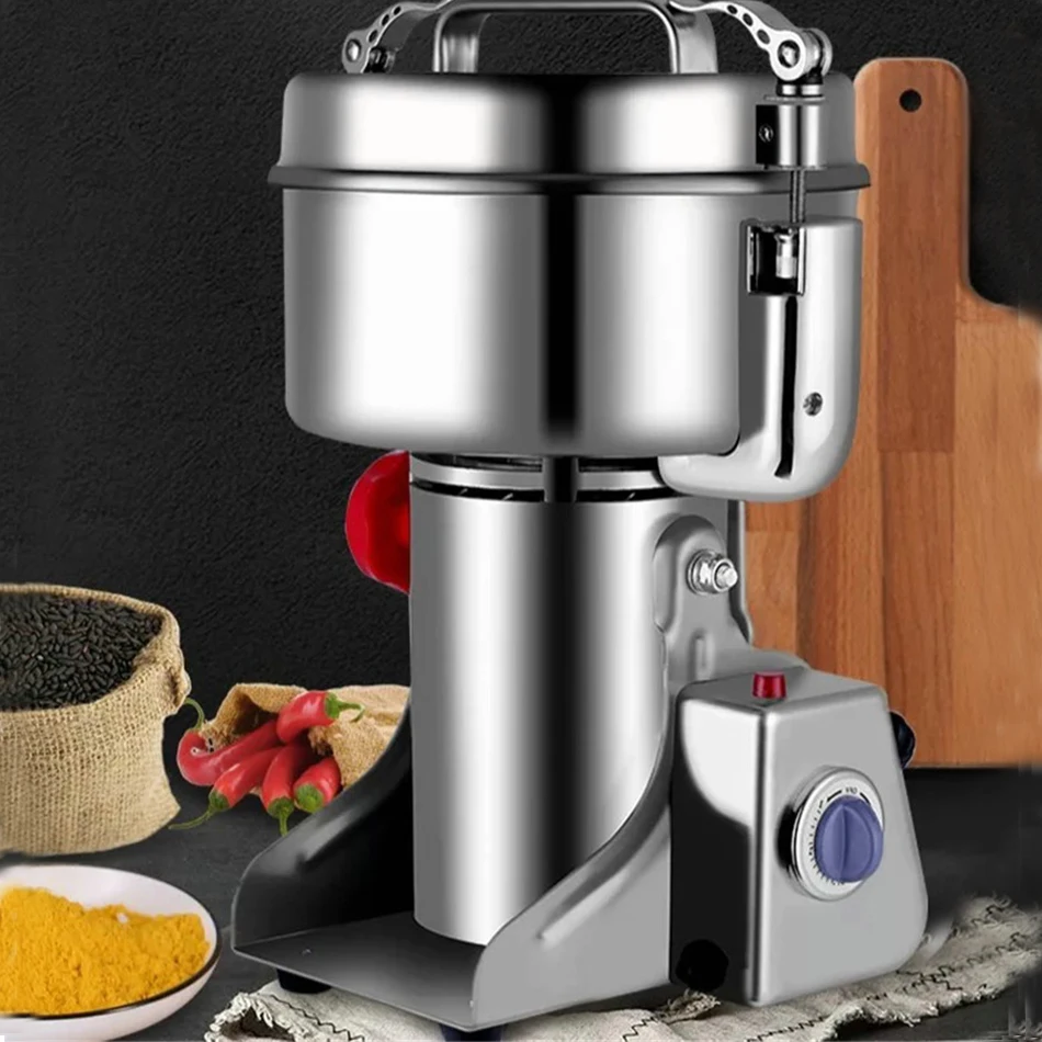 1000 Grams of traditional Chinese medicine grinder commercial Electric mill Small powder Machine