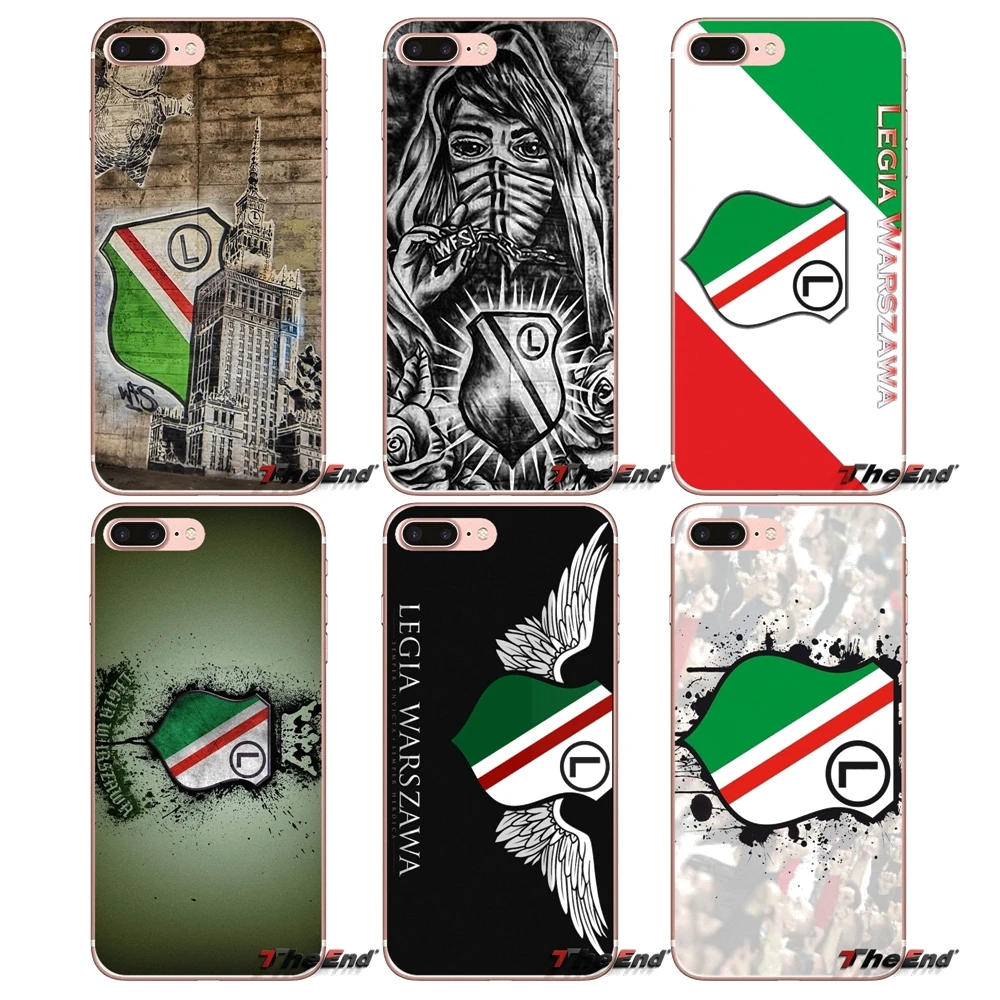 Transparent TPU Bag Case For Xiaomi Mi6 Mi 6 A1 Max Mix 2 5X 6X Redmi Note 5 5A 4X 4A A4 4 3 Plus Pro Legia Warsaw Warszawa Logo | Мобильные