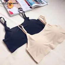 Летние женские Топы-бюстье, черный, телесный бюстгалтер на бретельках, топ с бретельками, сексуальный топ с открытой спиной, недорогой бюстгалтер, топы, обрезанный бюстгальтер