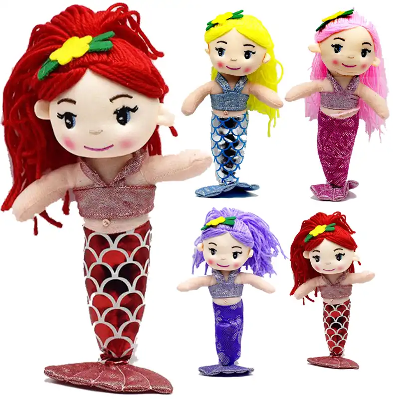 sirenas de tela muñecas