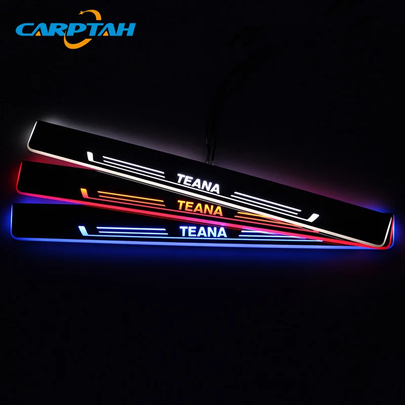 CARPTAH Trim Pedal Car Exterior Parts LED Door Sill Scuff