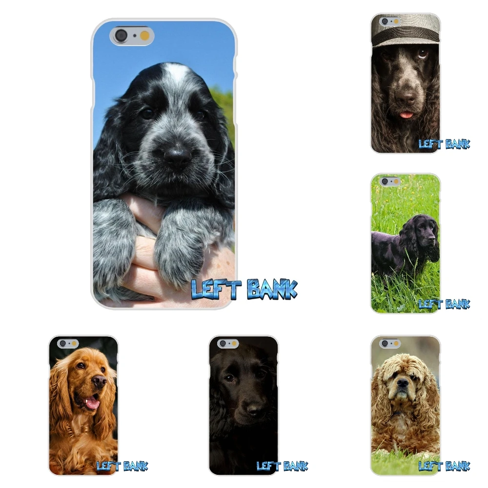 

Cocker Spaniels dog Soft Silicone TPU Transparent Cover Case For Huawei P Smart Mate Honor P8 P9 P10 P20 Lite Pro Plus 2017