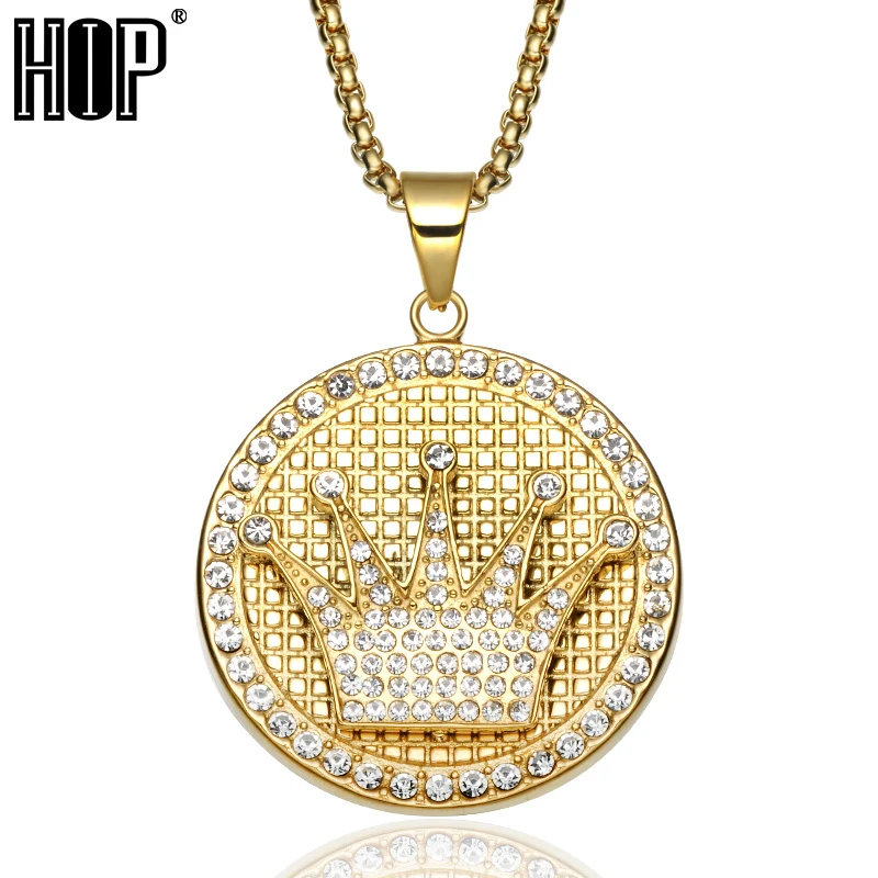 Buy HIP Hop Bling Bling Iced Out Cubic Zirconia Crown