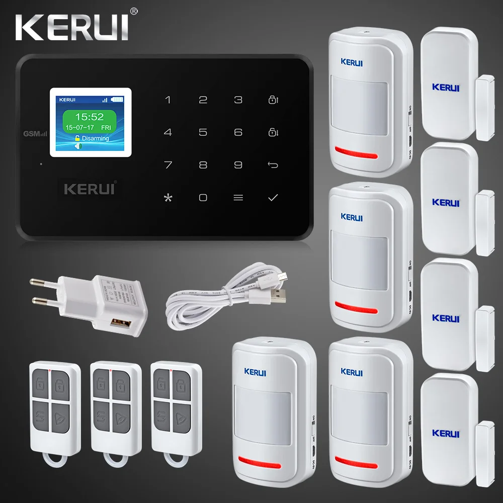 Сигнализация kerui gsm инструкция